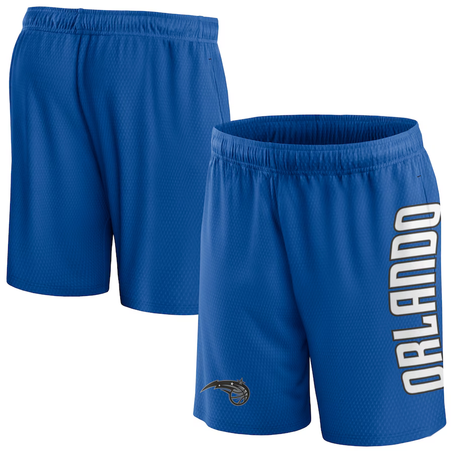 2024 Men NBA Orlando Magic blue shorts->orlando magic->NBA Jersey